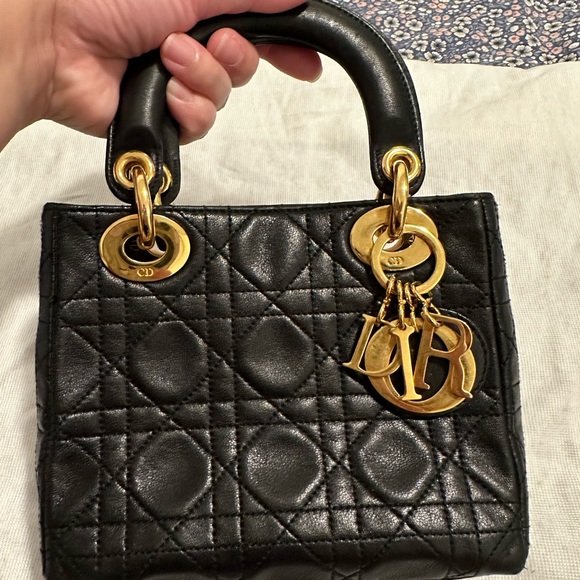 Mini lady dior bag - Picture 3 of 17